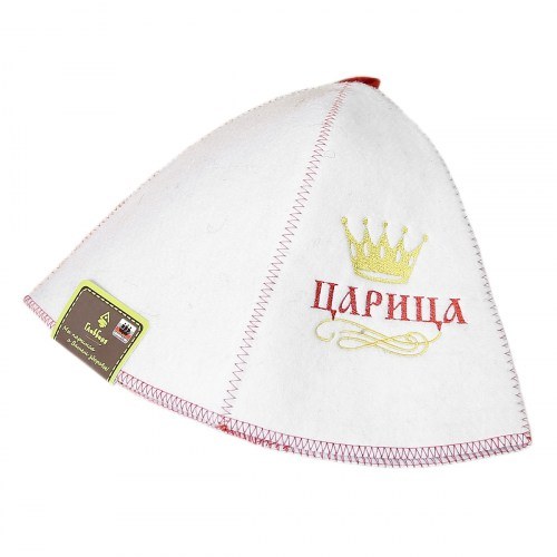 Шапка для бани и сауны "Царица", войлок