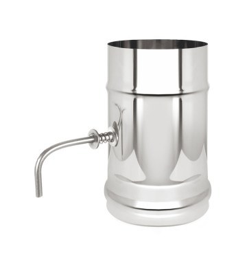 Шибер для дымохода Везувий поворотный Ø 150 мм 0,5 мм