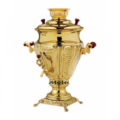 Самовар угольный Радуга С.2000/3 (Латунь) 5л