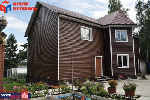 Сайдинг акриловый Альта-Профиль «Blockhouse» Премиум ВН-01
