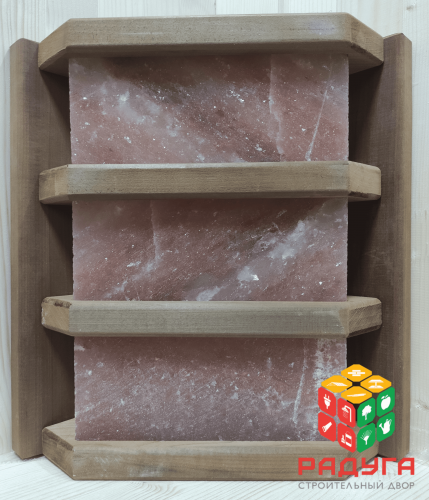 Абажур угловой термолипа с гималайской солью Радуга ETW3ATL