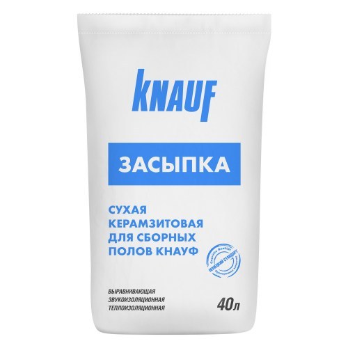 Сухая засыпка Knauf для сборных полов 40 литров