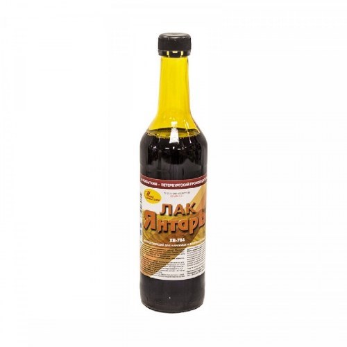 Лак Новбытхим ХВ-784 янтарный 0,5 л