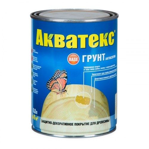 Грунт-антисептик Акватекс 0,8 л
