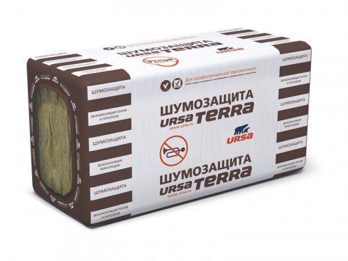 Минеральная вата URSA TERRA Pro 34 PN 100х600х1000 мм (5 плит)