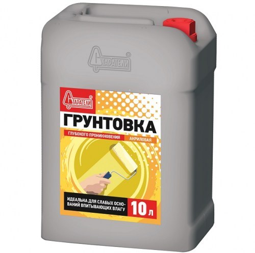 Грунтовка глубокого проникновения Старатели акриловая 10 литров 