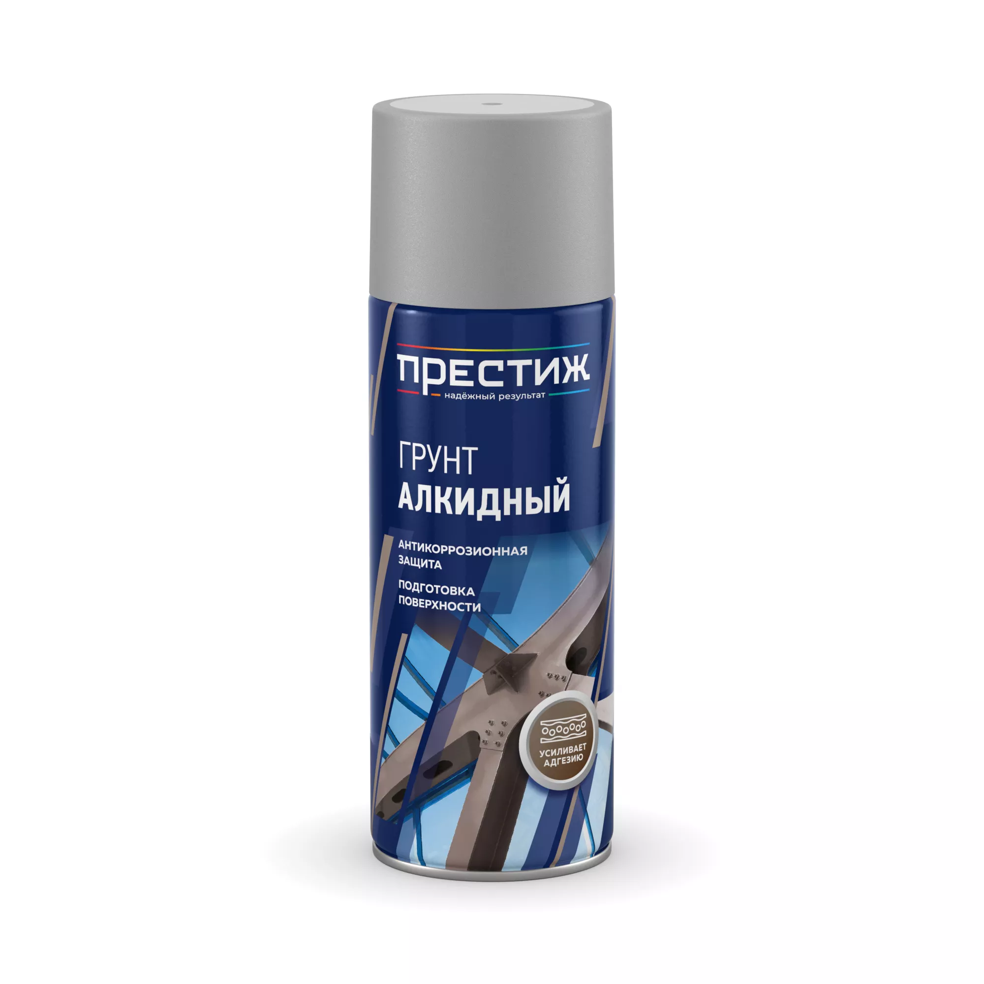 Грунт алкидный аэрозольный Престиж чёрный 425 мл