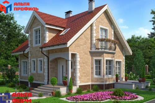 Формованный сайдинг Альта-Профиль «Сланцевая порода»