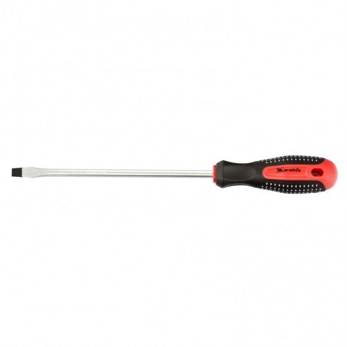 Отвертка Mirax Fusion SL8х200 мм трехкомпонентная рукоятка Anti slip