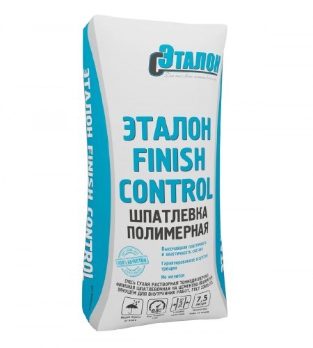 Шпатлевка полимерная Эталон Finish Control 20 кг