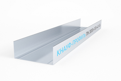 Профиль направляющий Knauf ПН 100х40х3000 мм 0.6 мм