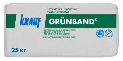 Штукатурка цементная теплоизоляционная Knauf Грюнбанд 25 кг