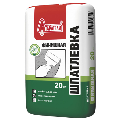 Шпатлевка гипсовая Старатели  Финишная 20 кг