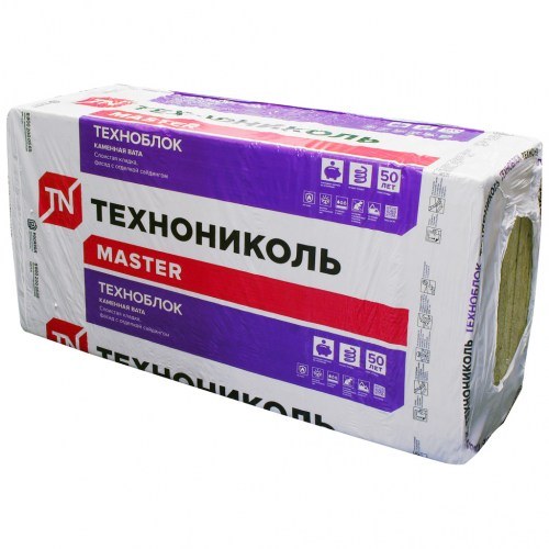 Минеральная вата Технониколь Техноблок 50х600х1200 мм (8 плит)