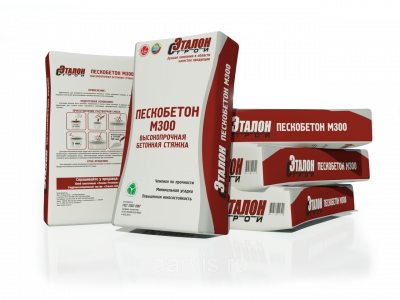 Пескобетон Эталон М-300 40 кг