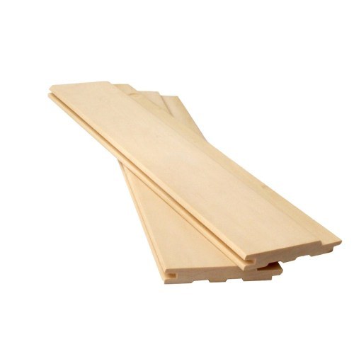 Вагонка липа сорт A Радуга 15х87х2500 мм