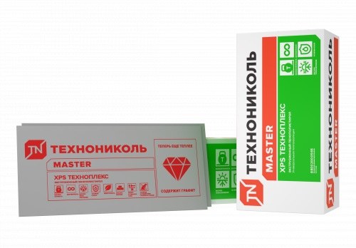 Пенополистирол экструзионный Технониколь Master 100х600х1200 мм