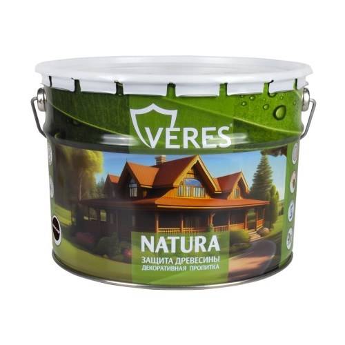 Защитно-декоративное покрытие для древесины Veres Natura Палисандр 2.7л.