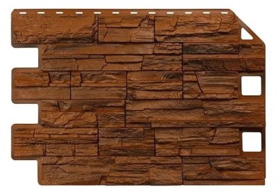 Фасадная панель Royal Stone Скалистый камень Калгари