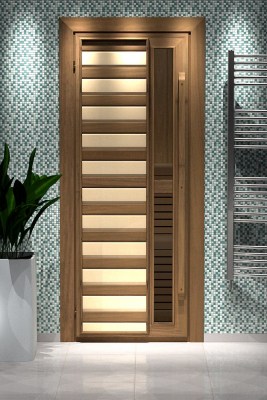 Дверь Термолипа Радуга BARN КОМБИ 1800х700 мм