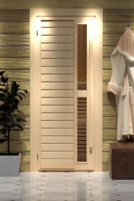 Дверь Липа Радуга BARN ВАЙТ 1800х700 мм