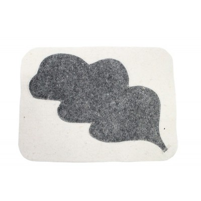 Коврик для бани Радуга Темный лист дуба