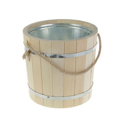 Ведро для бани Радуга 15 л. с оцинк. вставкой (ВЦ-15)