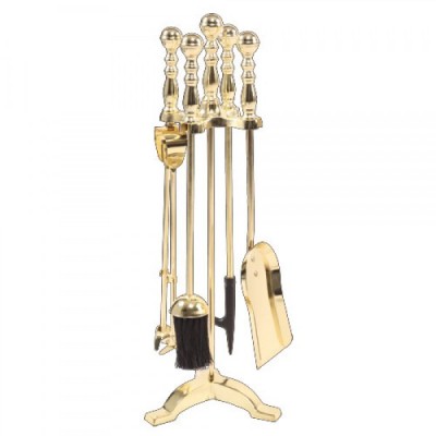 Каминный набор Радуга D15134РВ (полированная латунь)