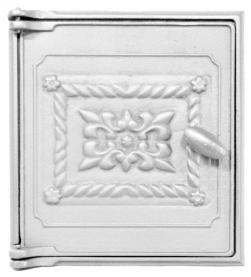 Дверца чугунная топочная БЛМЗ ДТ-4 270х295 мм