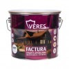 Защитно-декоративное покрытие для древесины Veres Factura Белый 3л.