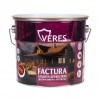 Защитно-декоративное покрытие для древесины Veres Factura Рябина 3л.