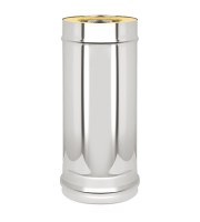 Сэндвич-труба Везувий Ø 115/200 мм 0,8/0,5 мм 1,0 м нерж./нерж.