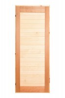 Дверь для бани/сауны Ольха глухая 1900х700 мм
