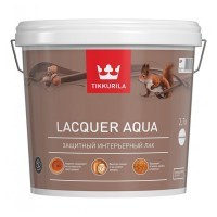Лак Tikkurila Lacquer Aqua полуглянцевый 2,7 л