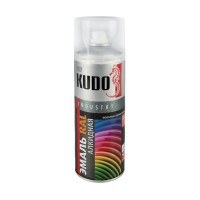 Эмаль аэрозольная Kudo KU-03005 RAL 3005 винно-красный 520 мл