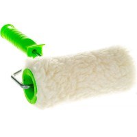 Валик Сибртех из натурального меха 150 мм D 48 мм с ручкой