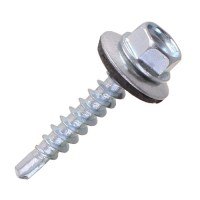 Саморез кровельный 4,8х28 мм оцинкованный