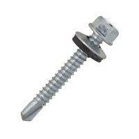 Саморез кровельный 5,5х38 мм оцинкованный