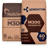 Пескобетон ЦЕМЕНТУМ М-300 40 кг
