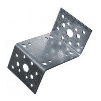 Крепежный уголок 50х90х65 мм Z-образный