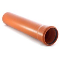 Труба Д160х3000х4 мм рыжая