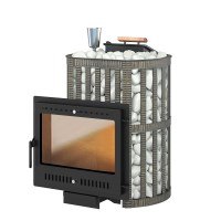 Печь Везувий Ураган Ковка 16 Панорама "М"