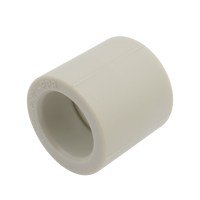 Муфта PP-R соединительная 25 мм белая