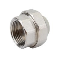 Муфта PP-R разъемная с внутренней резьбой 20 мм х 1" (Американка)