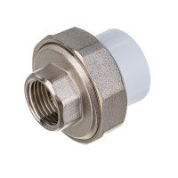 Муфта PP-R разъемная с внутренней резьбой 25 мм х 1/2" (Американка)