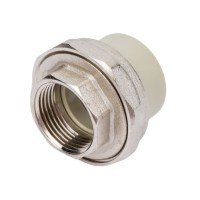 Муфта PP-R разъемная с внутренней резьбой 25 мм х 3/4" (Американка)