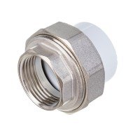 Муфта PP-R разъемная с внутренней резьбой 32 мм х 1" (Американка)