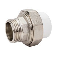 Муфта PP-R разъемная с наружной резьбой 32 мм х 1" (Американка)