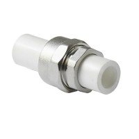 Муфта PP-R разъемная 20 мм труба - труба