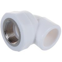 Угольник PP-R комбинированный с внутренней резьбой 25 мм х 3/4" 90°